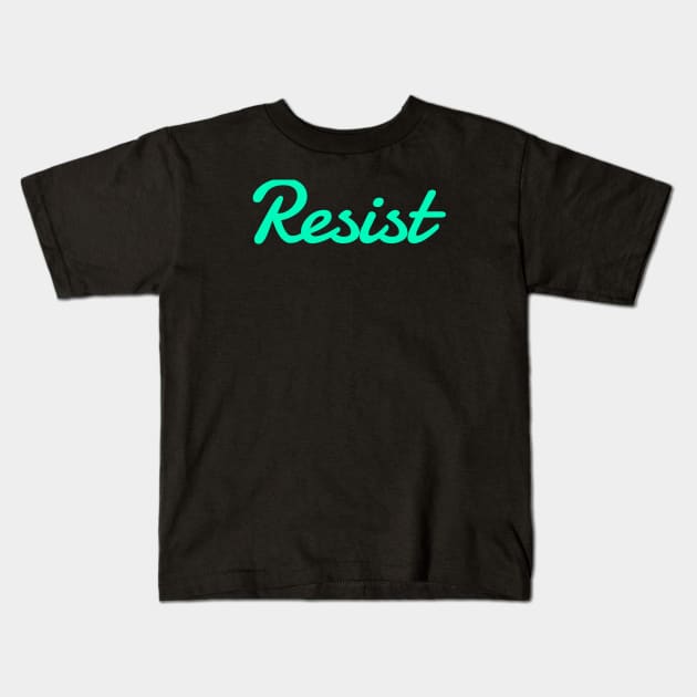 Resist Kids T-Shirt by Nerdify